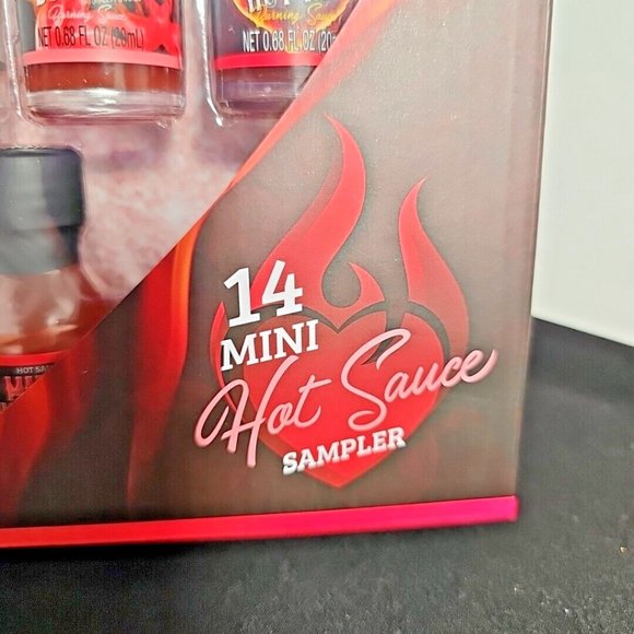 The Modern Gourmet, Mini Hot Sauce Lover - 14 Pcs, Gift Set Sampler -Pkg Sealed - Picture 4 of 7